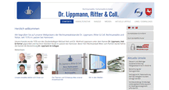 Desktop Screenshot of drlippmann.de