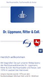 Mobile Screenshot of drlippmann.de